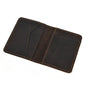 Men's Fashion Retro Leather Wallet Vertical