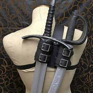 Sword Set Outdoor Fencing Double Scabbard Strap