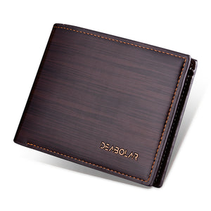 Men's short wallet