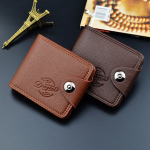 European And American Magnetic Buckle Multi card Wallet