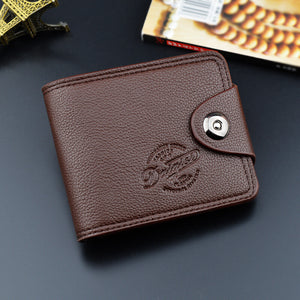 European And American Magnetic Buckle Multi card Wallet