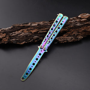 Unsharpened Butterfly Knife Comb Butterfly Knife Tool