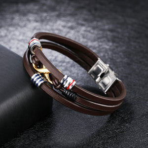 Leather bracelet leather bracelet