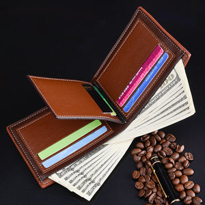 Men's short wallet