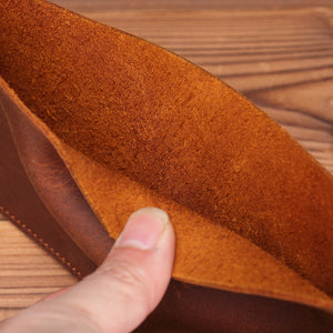 Crazy Horse Leather Handmade Leather Wallet