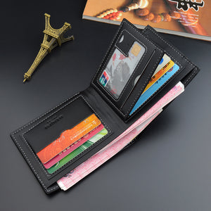 Men's multi-card fashion casual short wallet