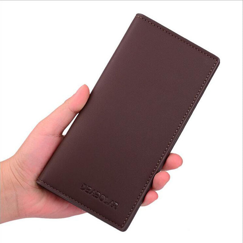 Soft Leather Wallet Two Fold Multi Card Slot