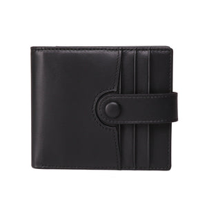 Antimagnetic leather men's wallet