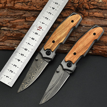 Outdoor Small Folding Knife Forging Steel Camping Fruit Knife