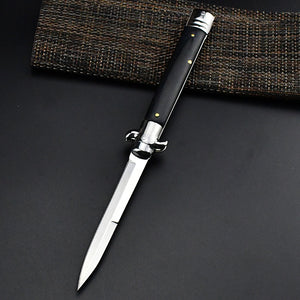 AKC A Folding Knife Outdoor Self-defense Knife Classical Mafia Folding Portable Tactical Knife