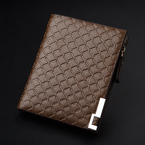 Multifunctional Zipper Business Youth Card Case Student Wallet