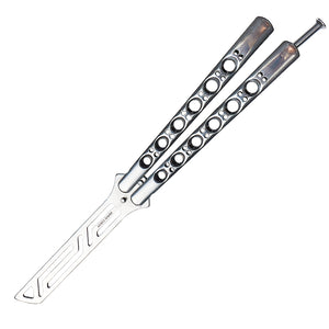 Outdoor Folding Toy With Uncut Butterfly Knife