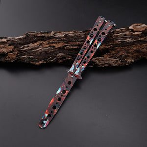 Unsharpened Butterfly Knife Comb Butterfly Knife Tool