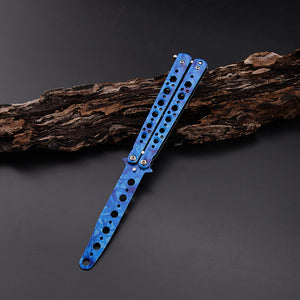 Unsharpened Butterfly Knife Comb Butterfly Knife Tool