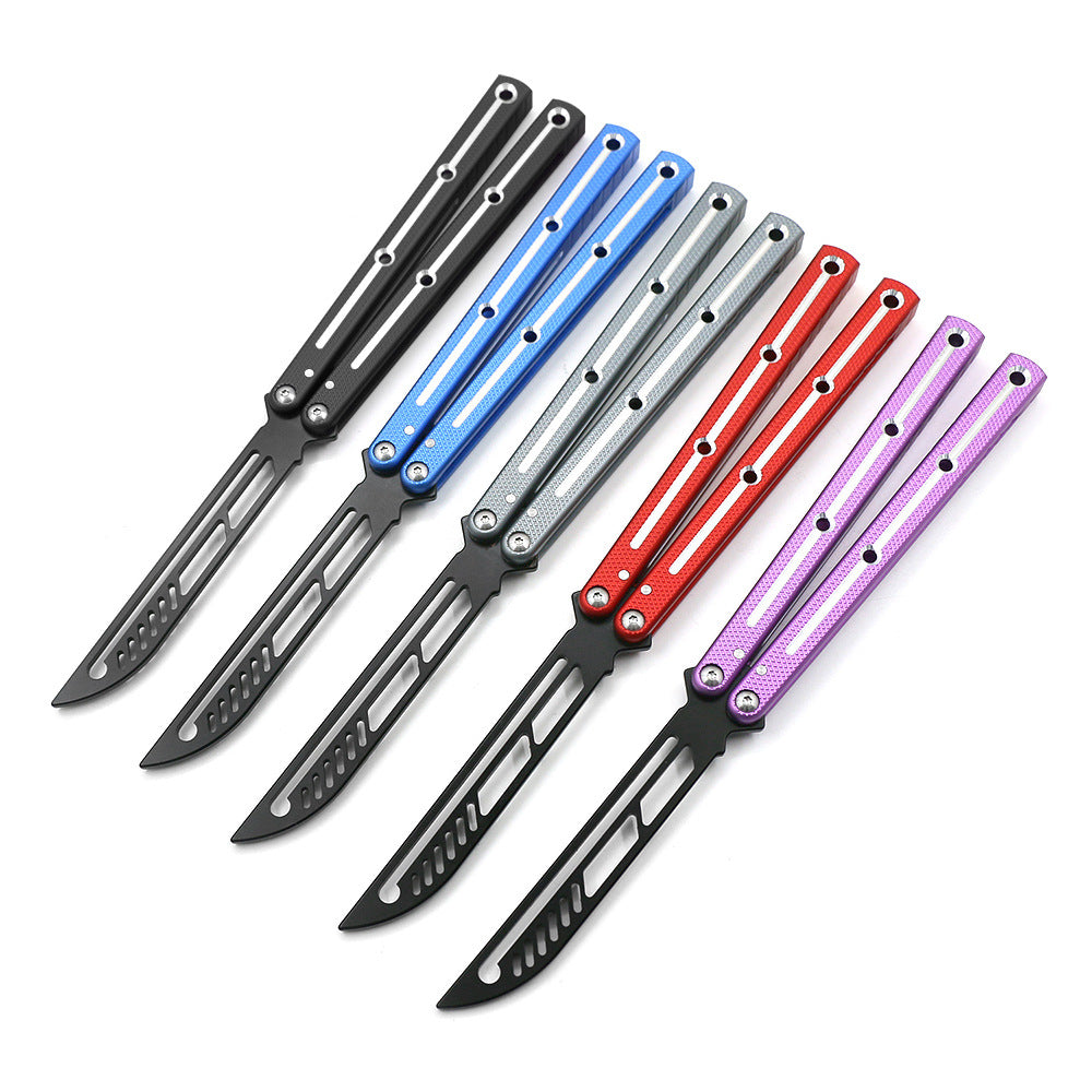 Squid Siren Butterfly Knife