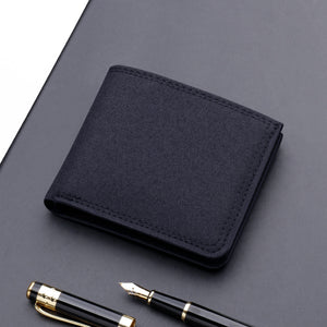 Men's Fashion Simple Short Canvas Wallet