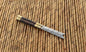 Personalized Custom Handmade D2 Tool Steel Original Filipino Balisong Butterfly Knife Brass with Narra Wood with Leather Sheath