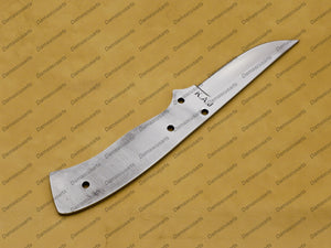 Hunting Nicker J2 Steel Knife Making Blank Blade Nicker