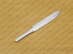 hunting Nicker Bowie knife blade knife blank one piece of steel hand forged. (High Quality Steel Blade Stainless,)