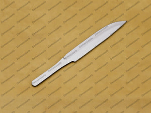 hunting Nicker Bowie knife blade knife blank one piece of steel hand forged. (High Quality Steel Blade Stainless,)