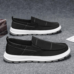 Men's Shoes Slip-on Breathable Small Fabric Shoes