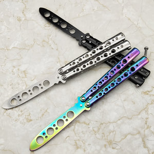 Butterfly Practice Knife Stainless Steel Ornamental