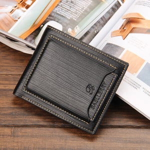 Retro Casual Multi Card Short Wallet