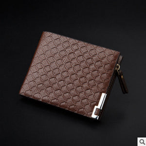 Men's Wallet Short Business Embossed